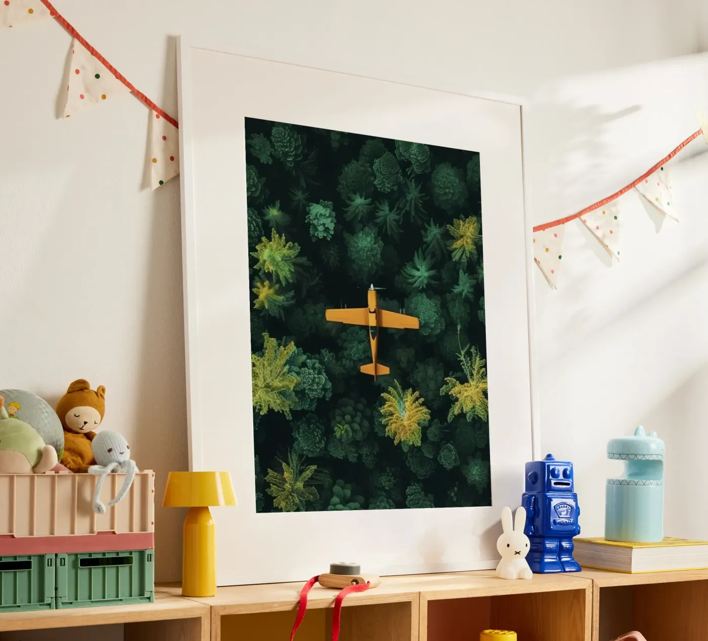fly through forest poster van scoten