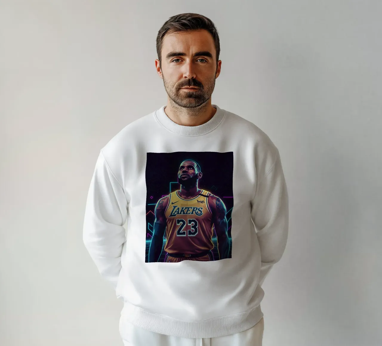 Lebron James - LA Lakers felpa da Kalis
