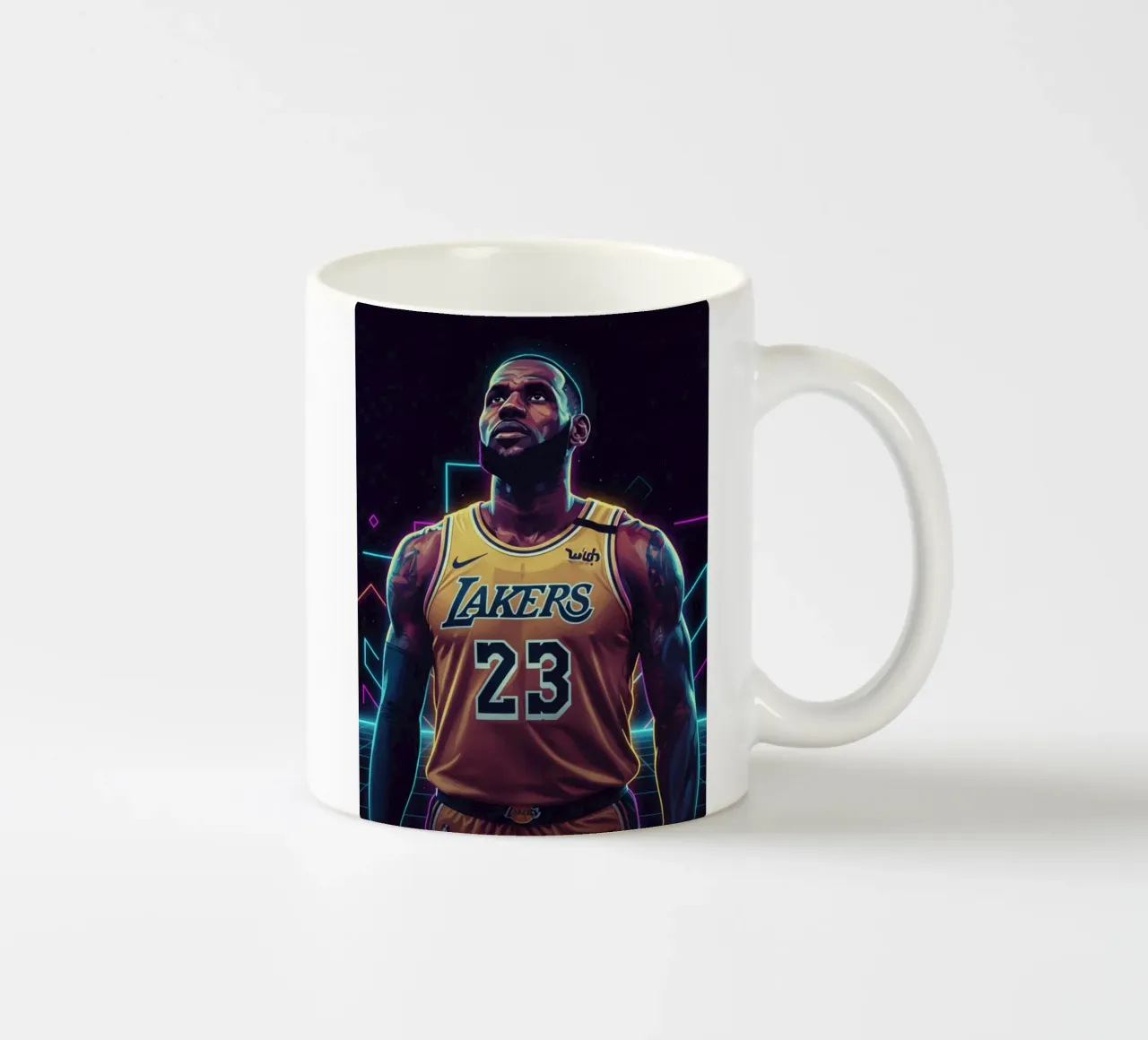 Lebron James - LA Lakers tazza in ceramica da Kalis