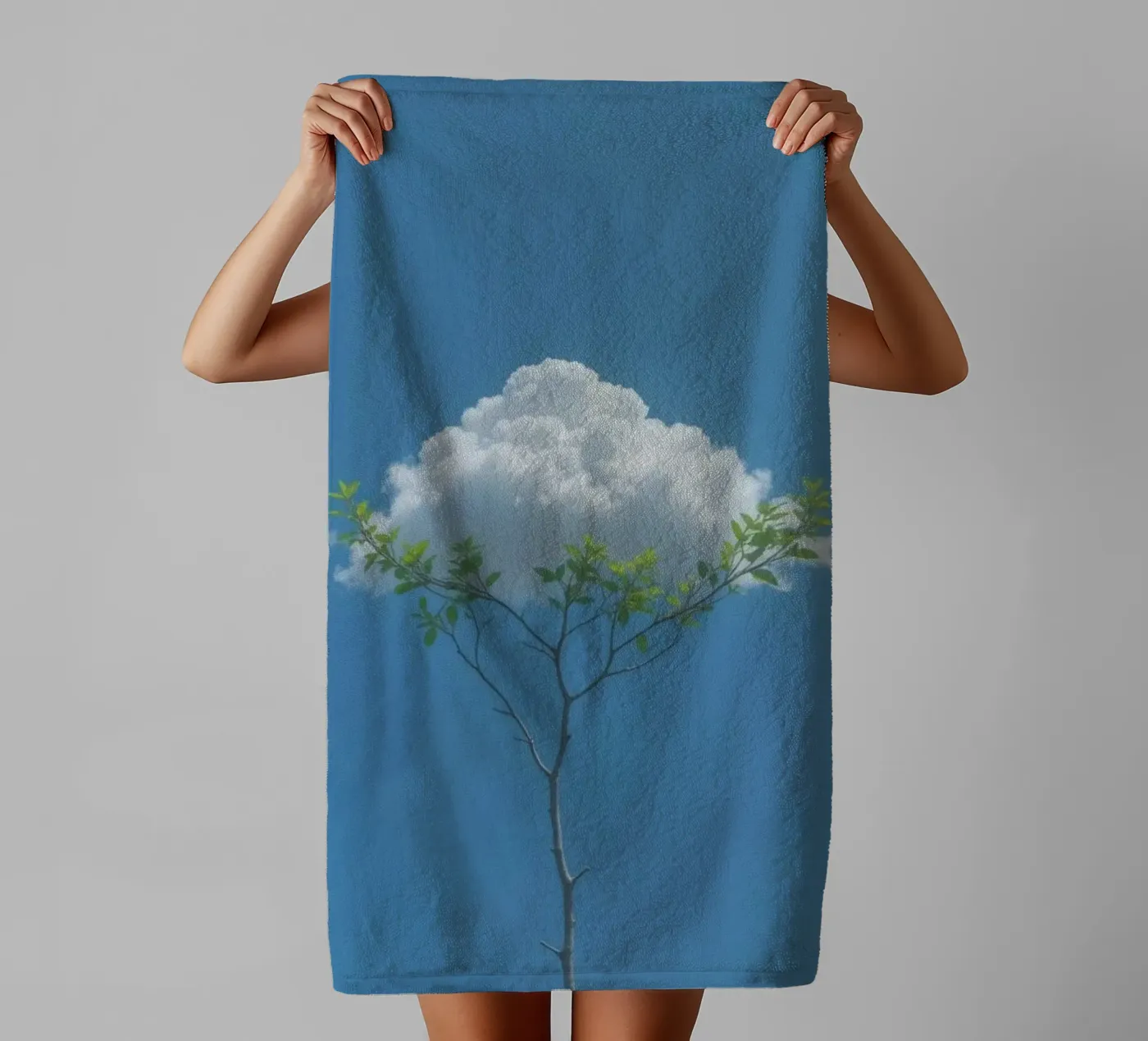 branch cloud badhanddoek van scoten