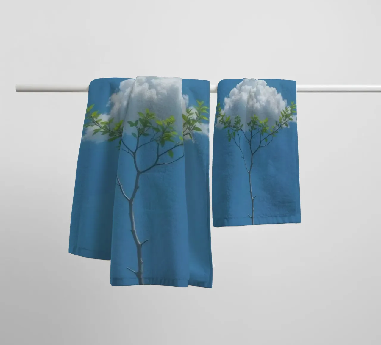 branch cloud asciugamano da bagno da scoten