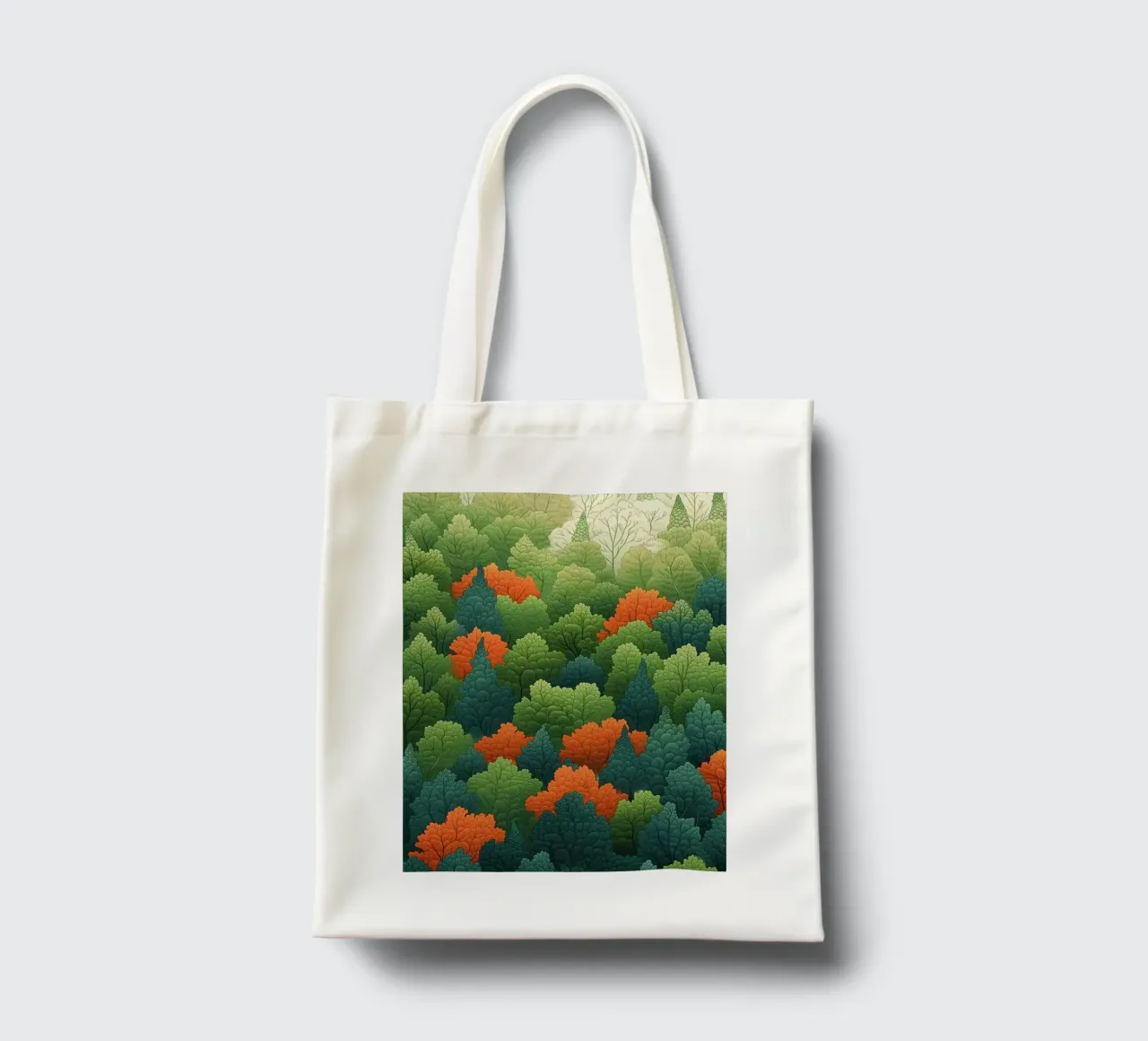 forest of leaf borsa in juta da scoten