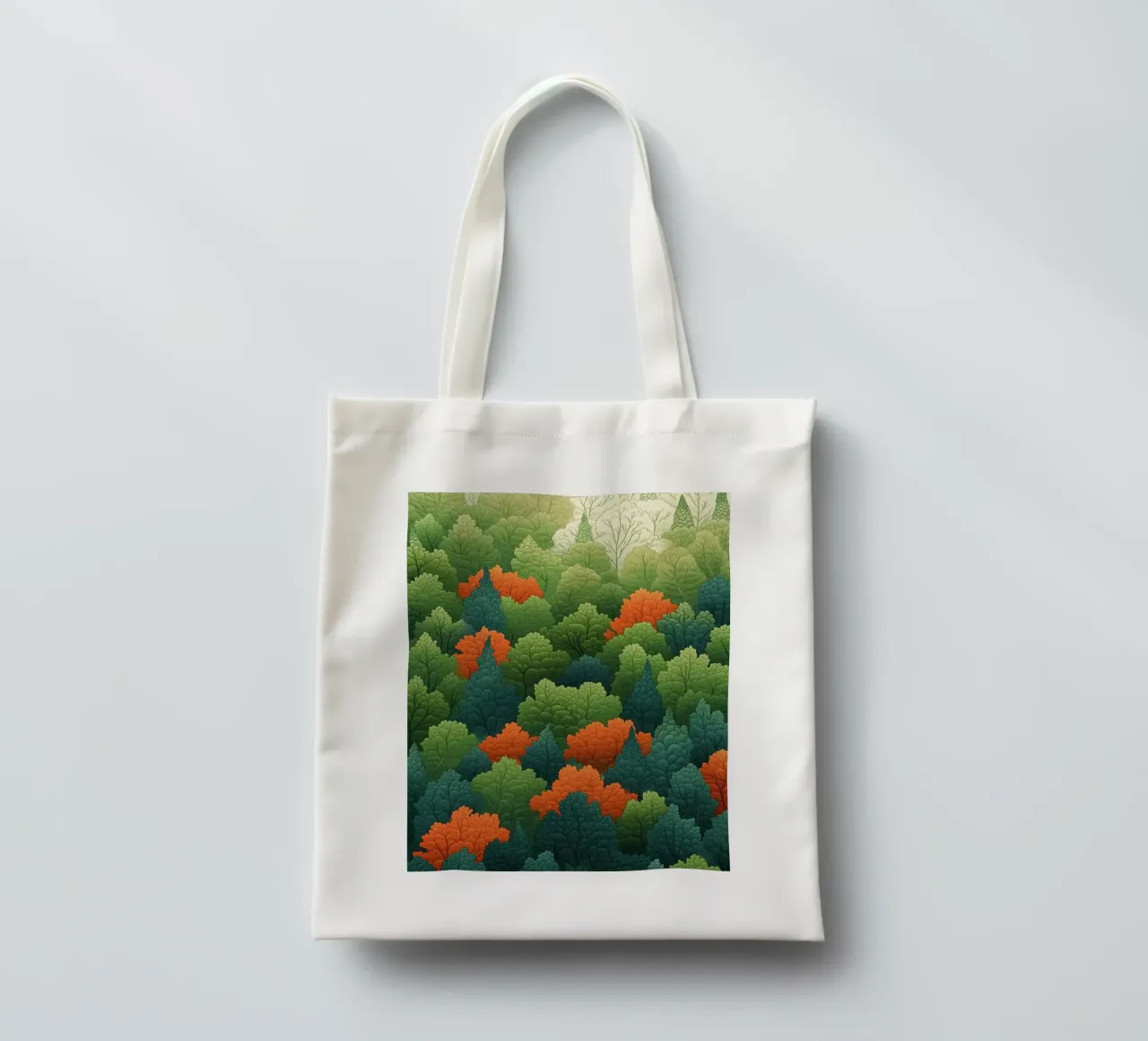 forest of leaf borsa in juta da scoten