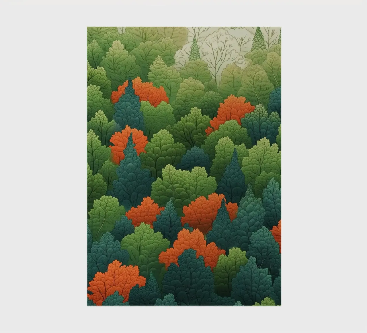forest of leaf notebook by scoten