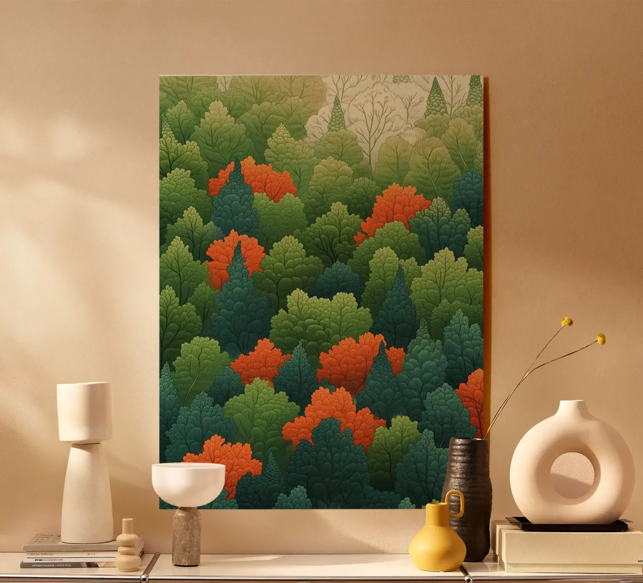 forest of leaf plexiglass da scoten