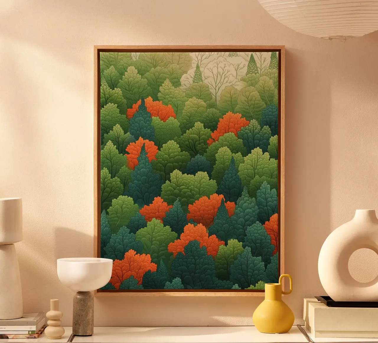 forest of leaf tela da scoten