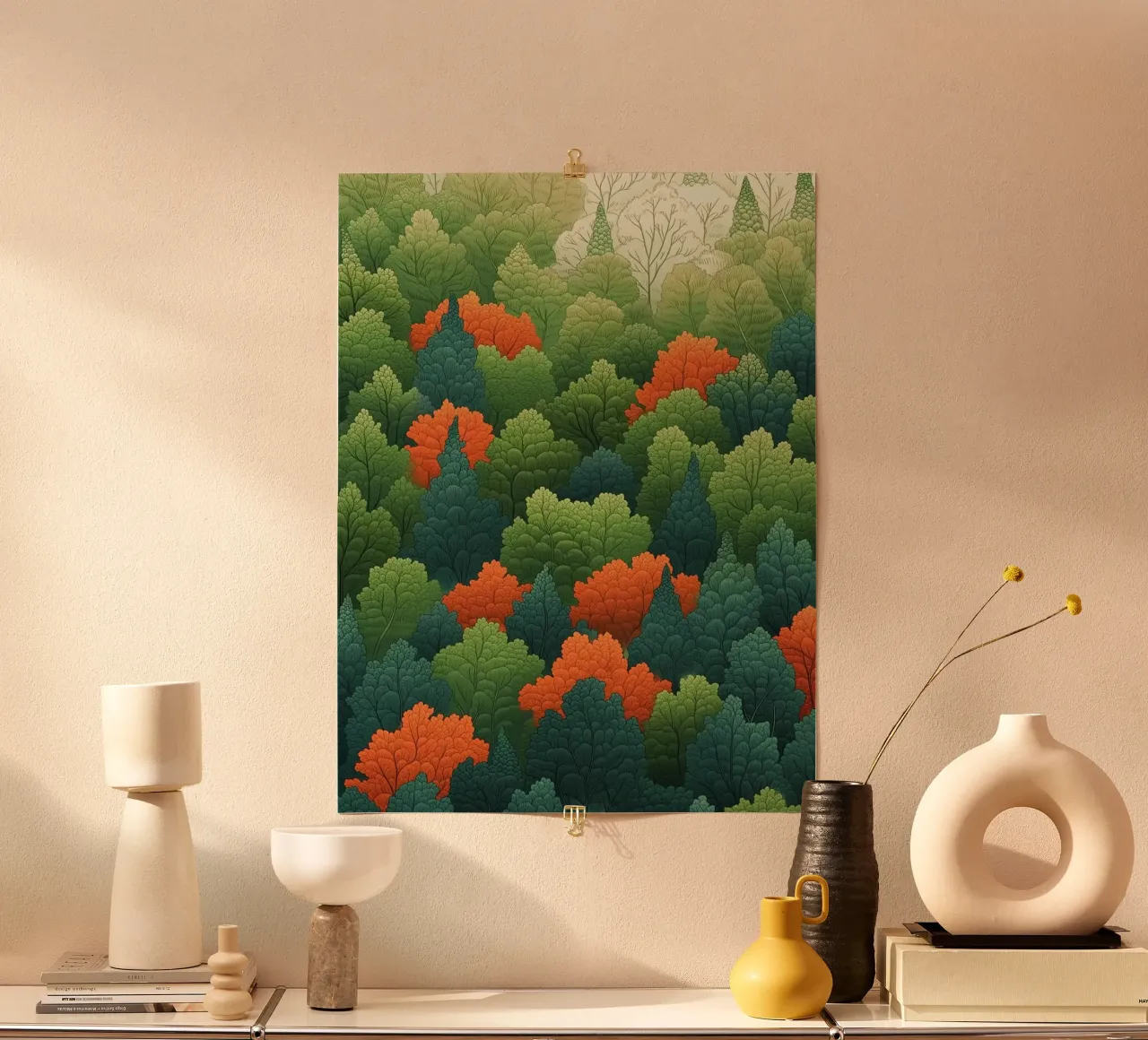 forest of leaf carta hahnemühle da scoten