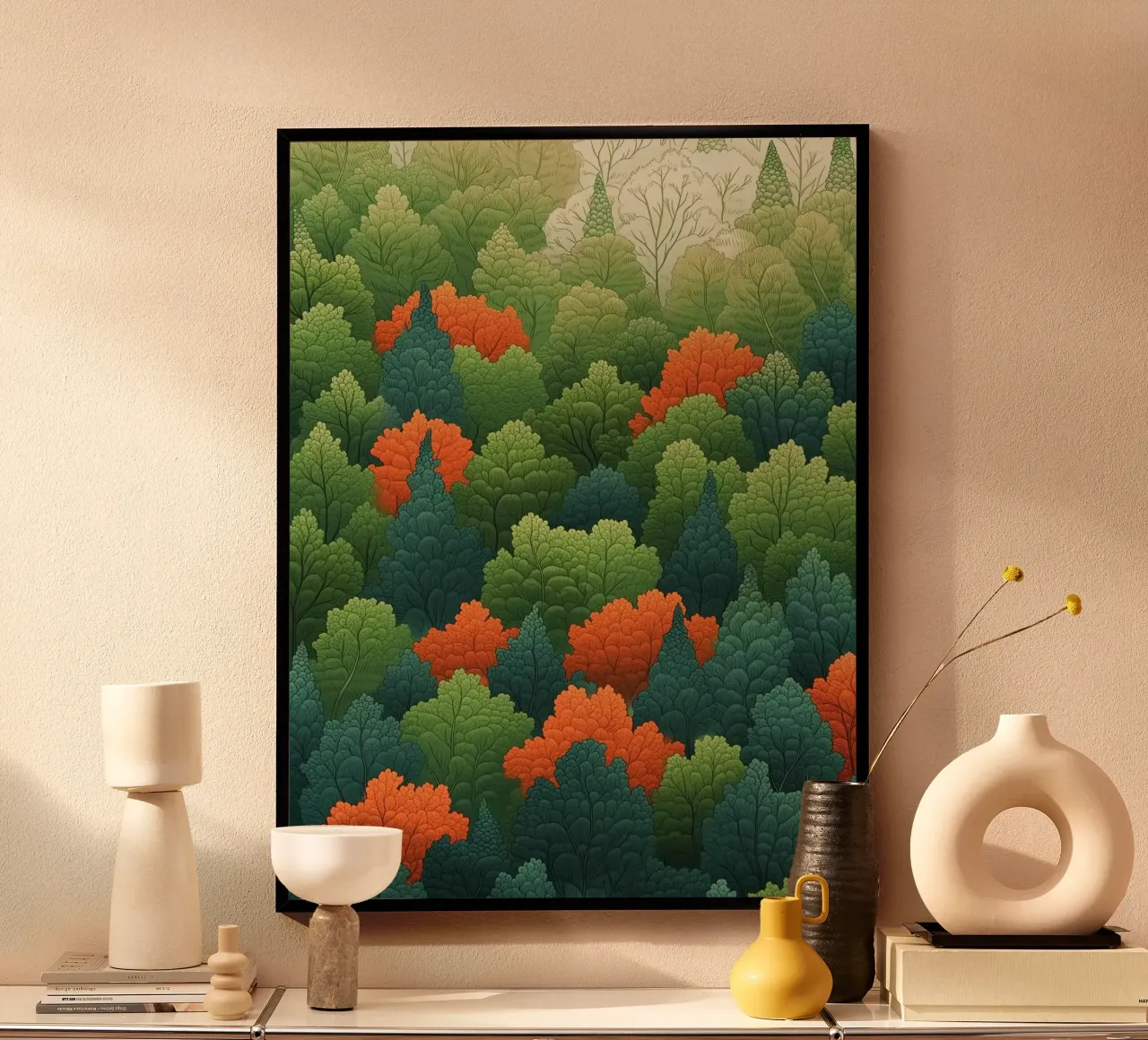 forest of leaf carta hahnemühle da scoten