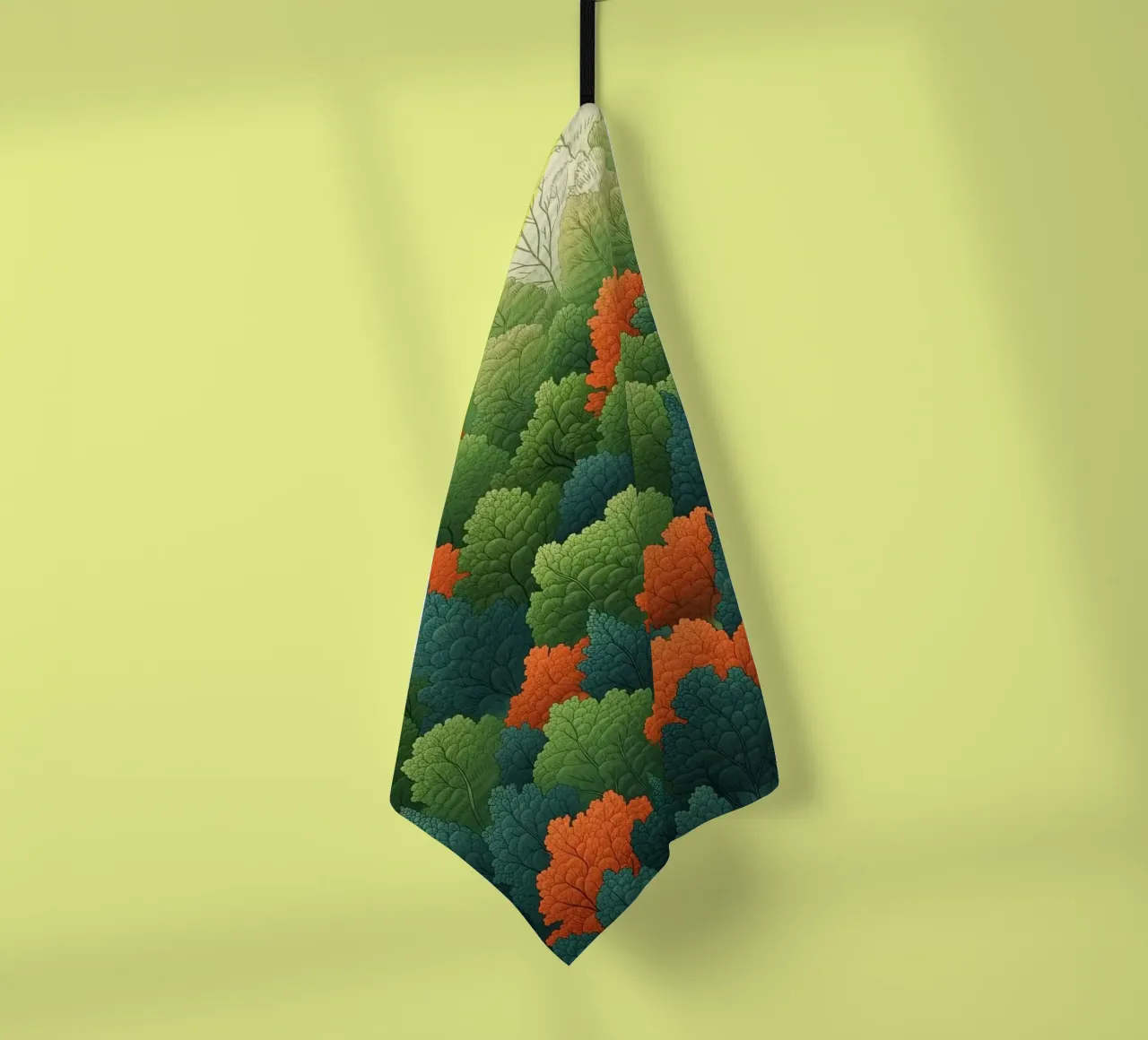 forest of leaf canovaccio da cucina da scoten