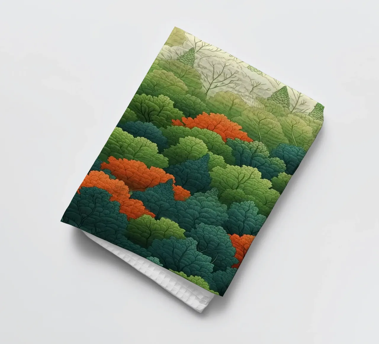 forest of leaf canovaccio da cucina da scoten