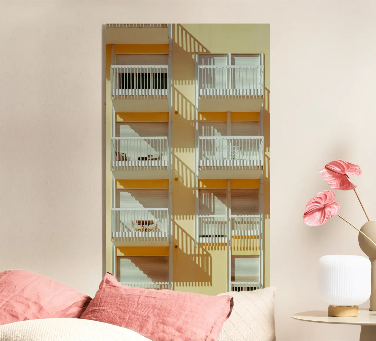 square home building plexiglass da juli