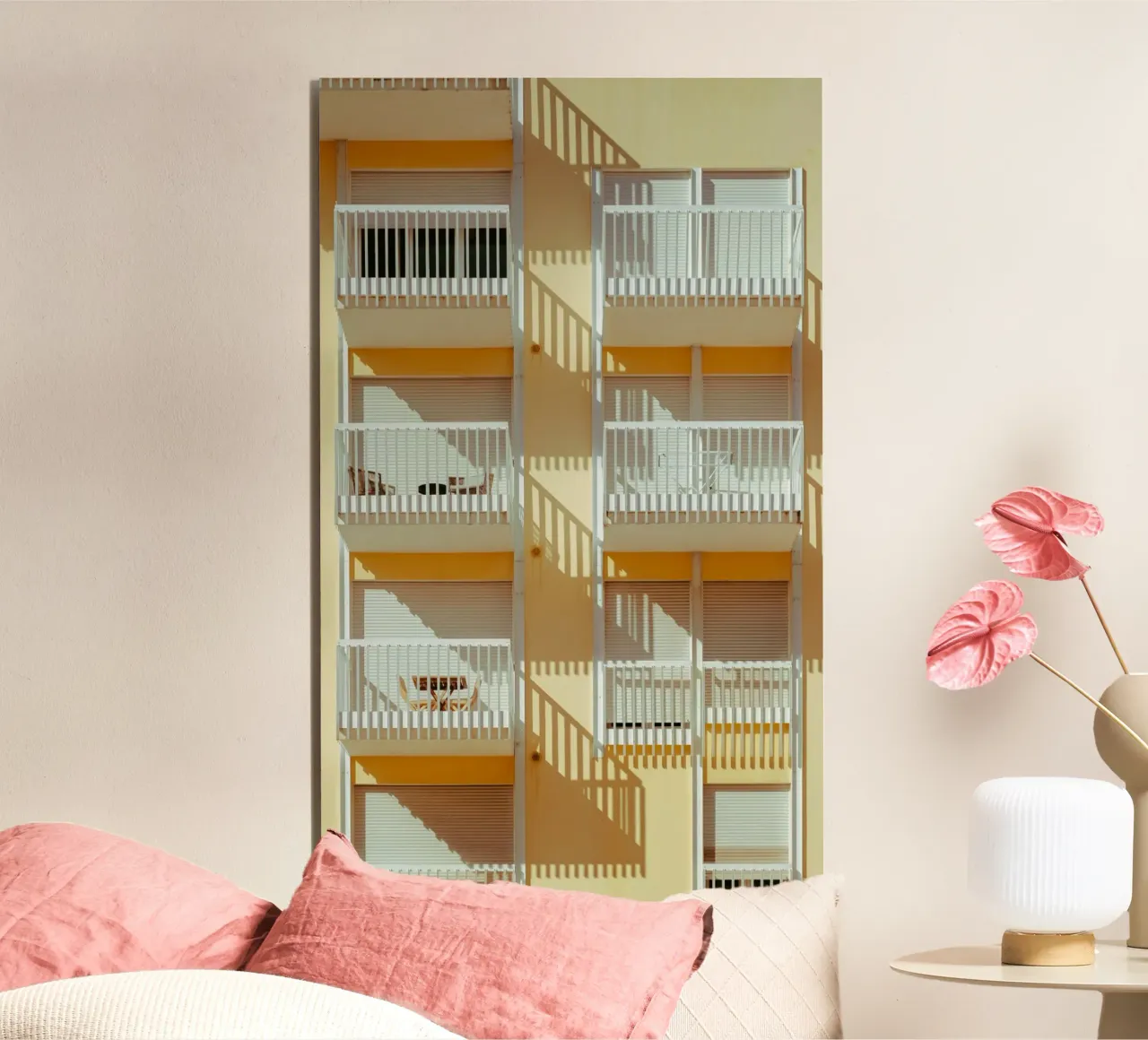 square home building alluminio dibond da juli