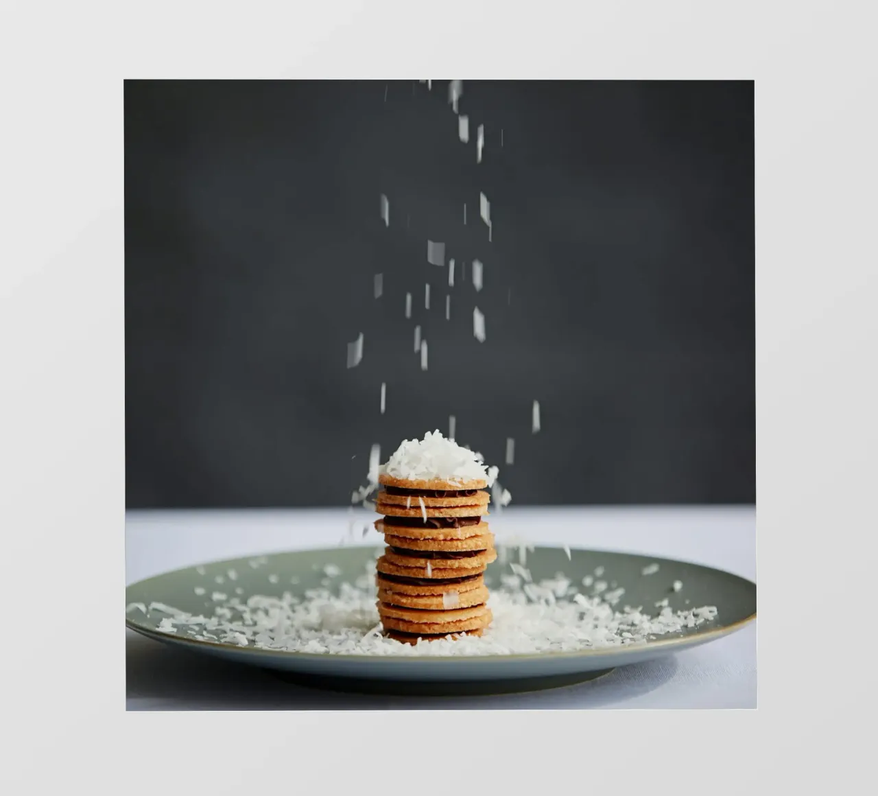 cake with salt flow telo in pvc da juli