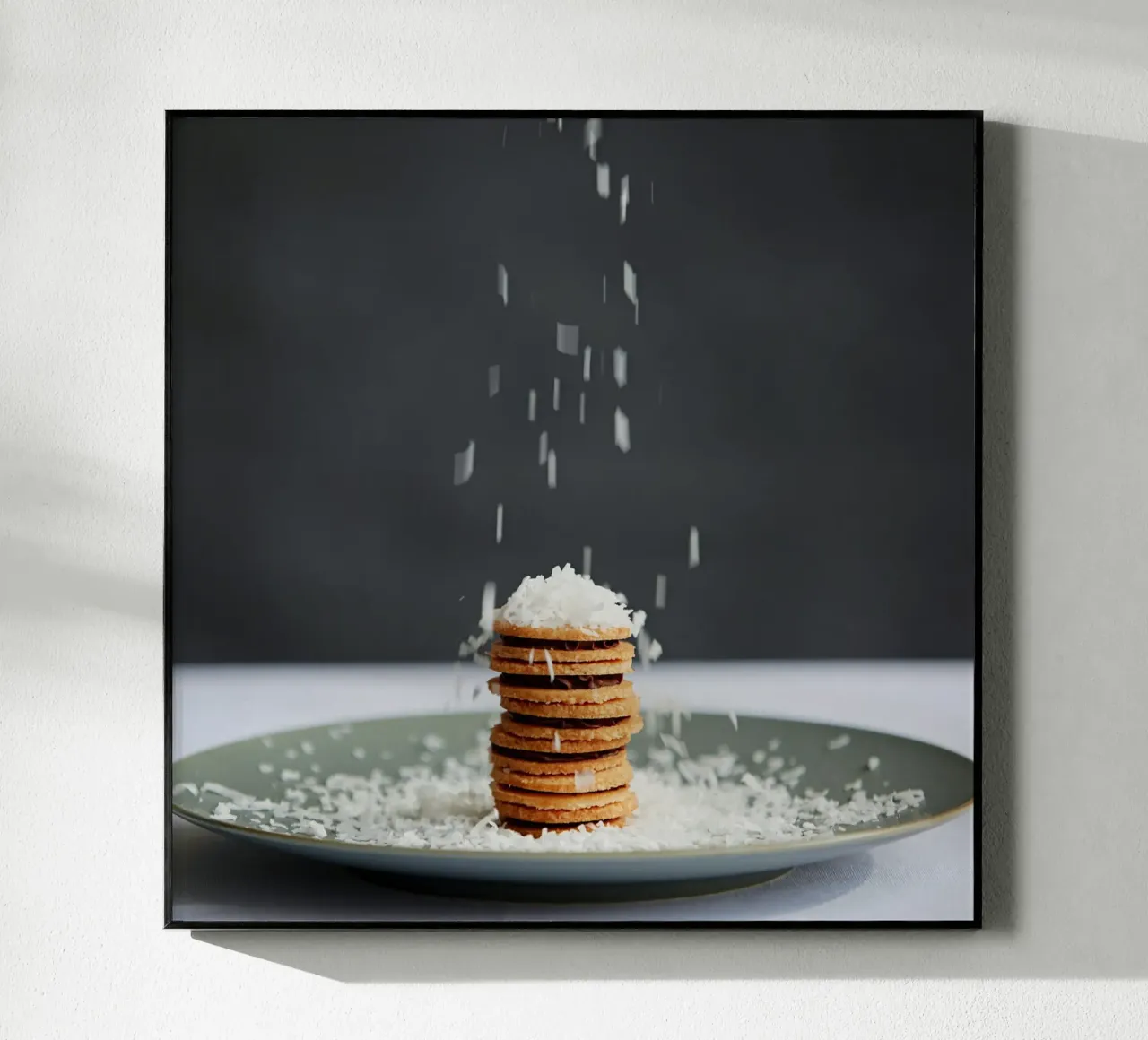 cake with salt flow plexiglass da juli