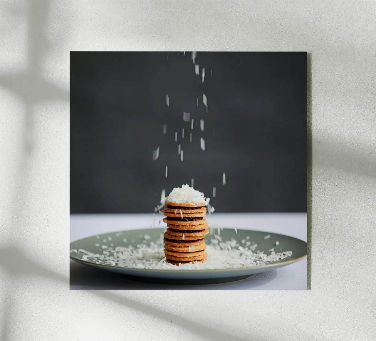 cake with salt flow plexiglass da juli