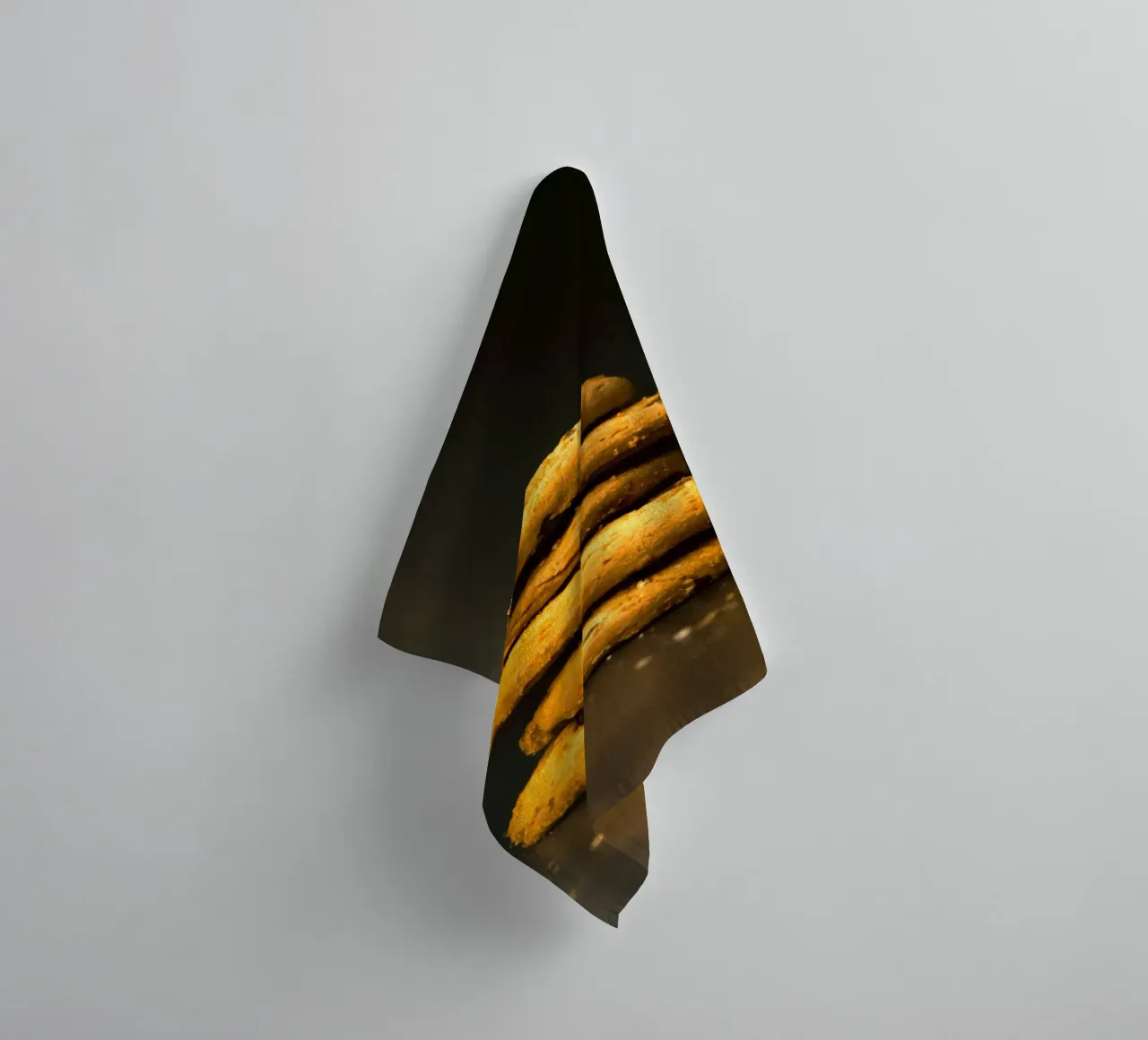 cake in a row Handtuch von juli