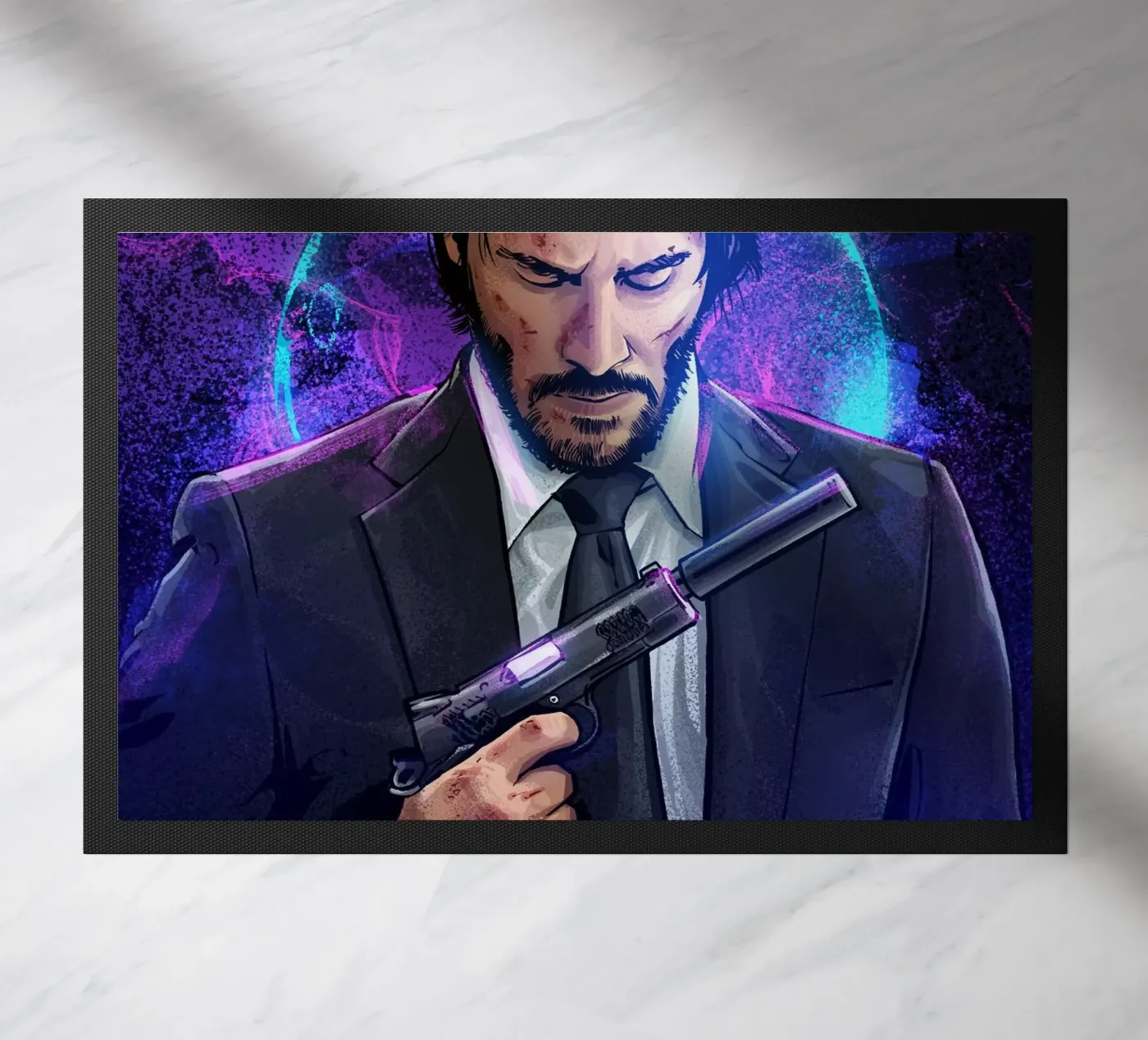 John Wick deurmat van nabakumov