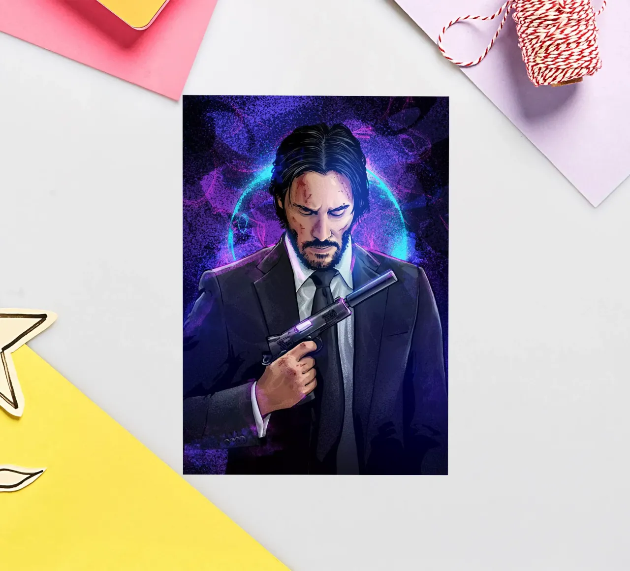 John Wick sticker by nabakumov