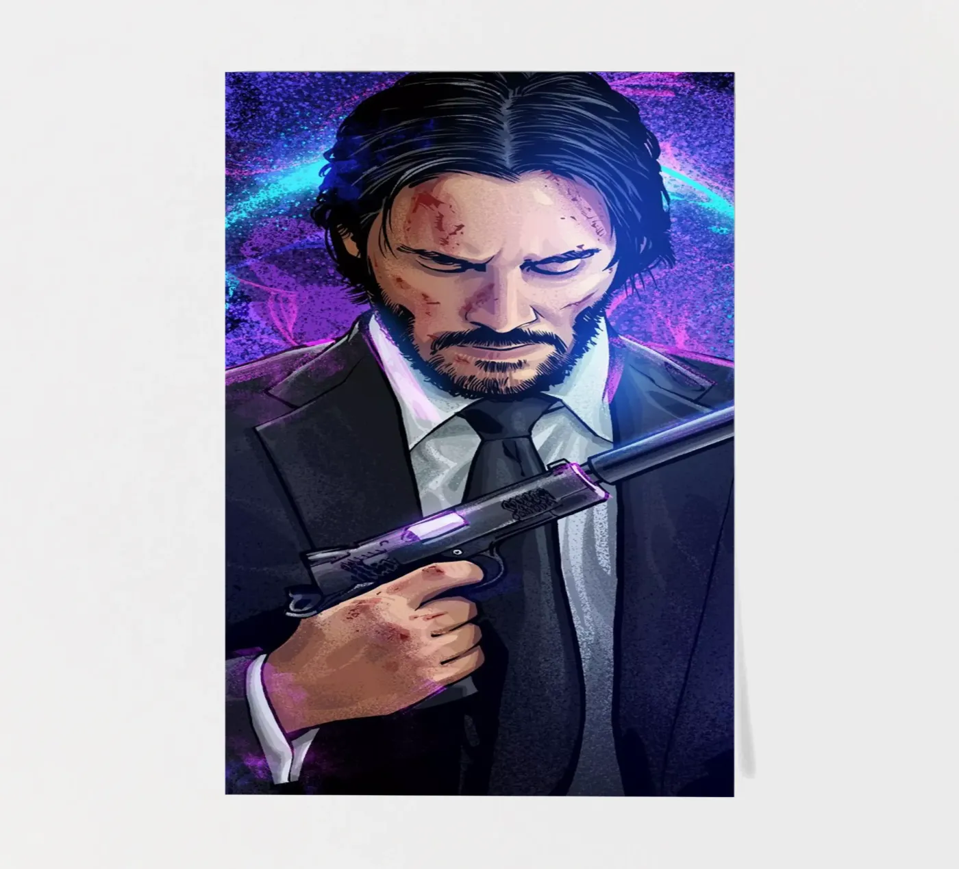 John Wick sticker sheet by nabakumov