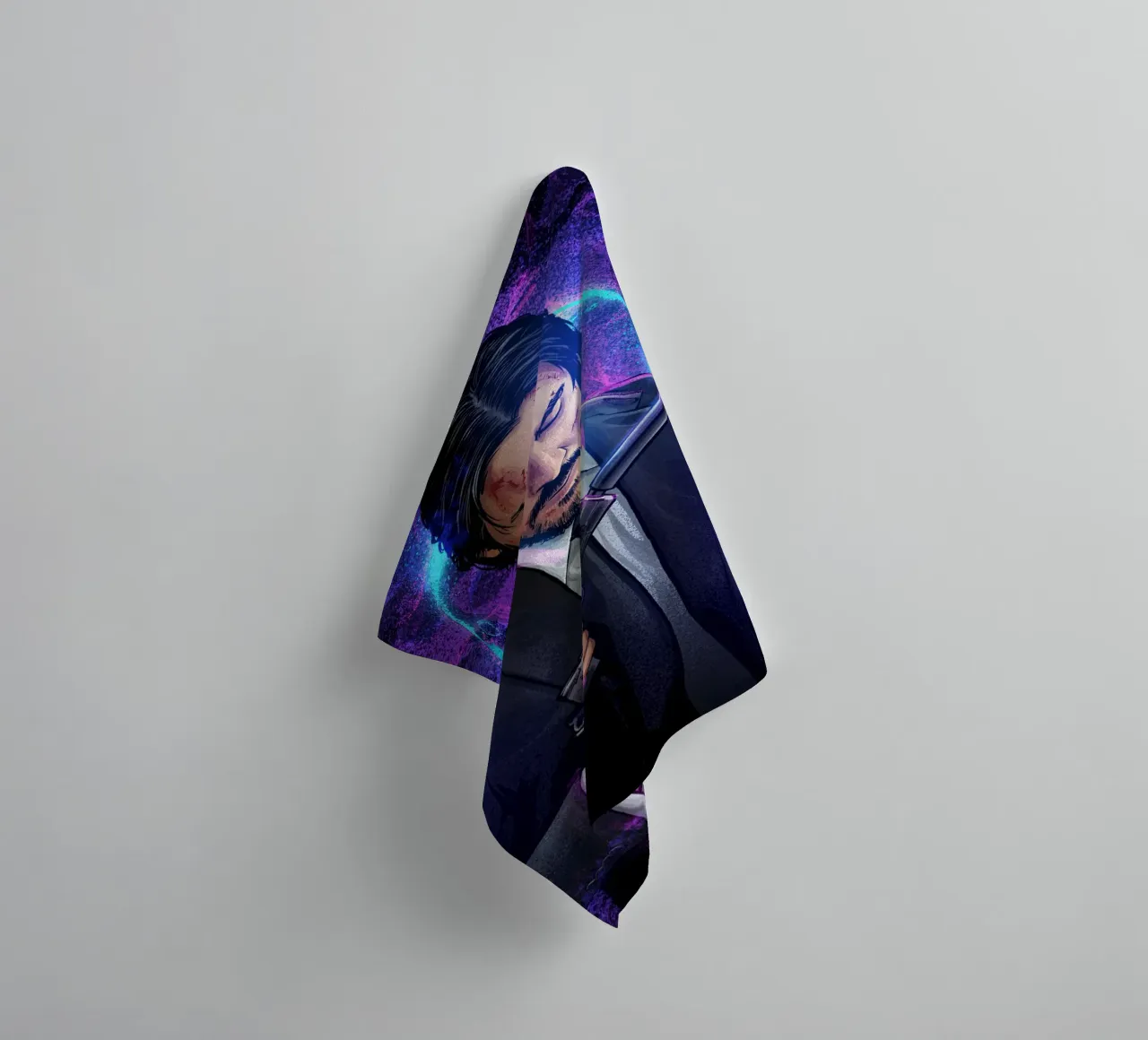 John Wick asciugamano da bagno da nabakumov