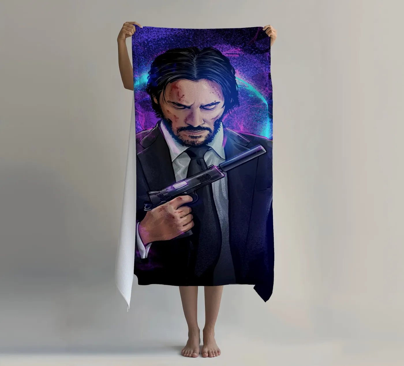 John Wick strandhanddoek van nabakumov