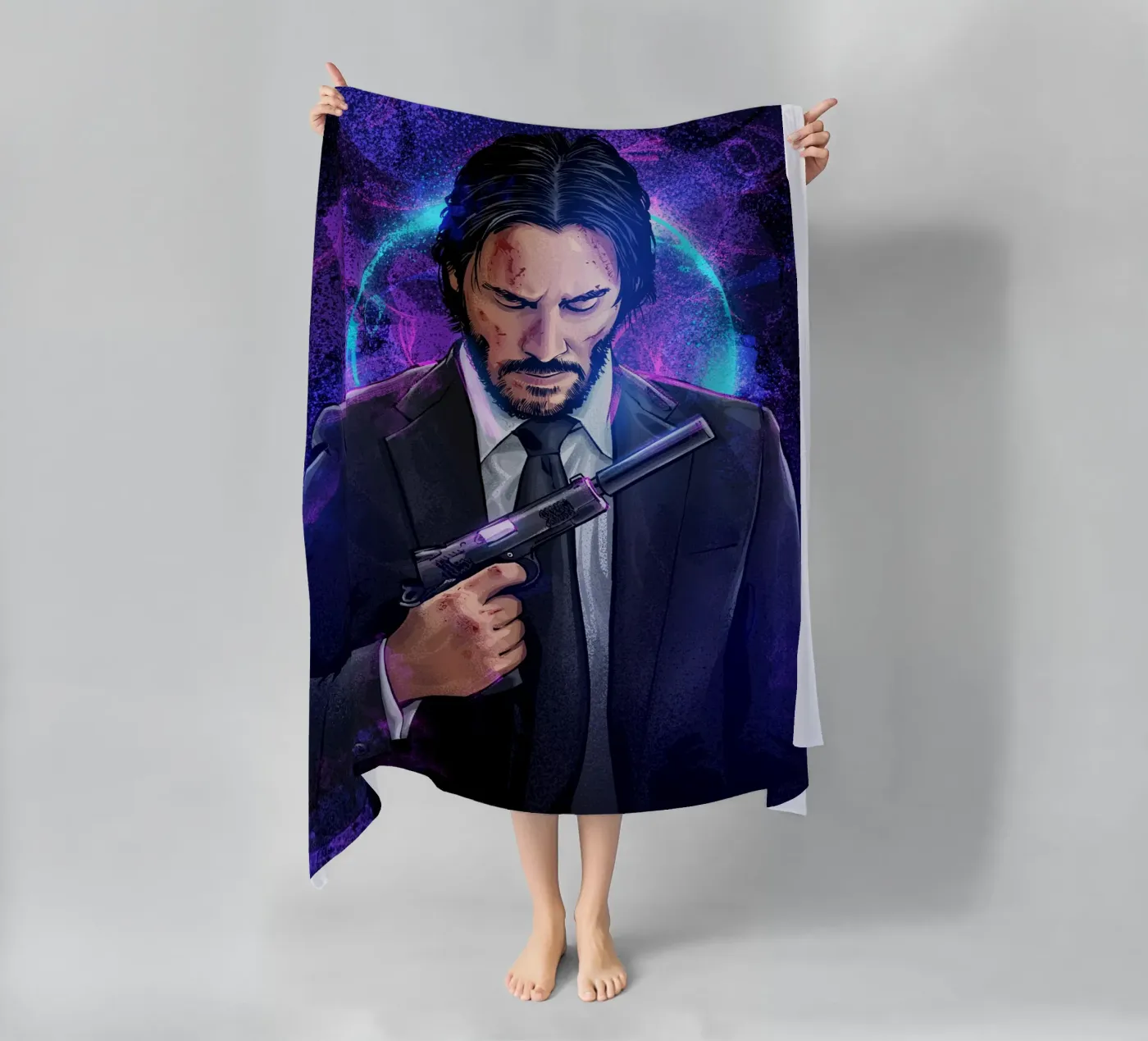 John Wick strandhanddoek van nabakumov