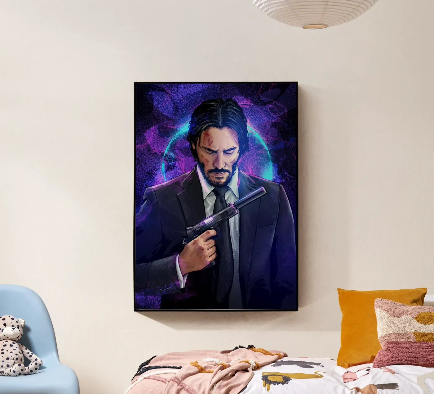 John Wick Acryl-Glas von nabakumov