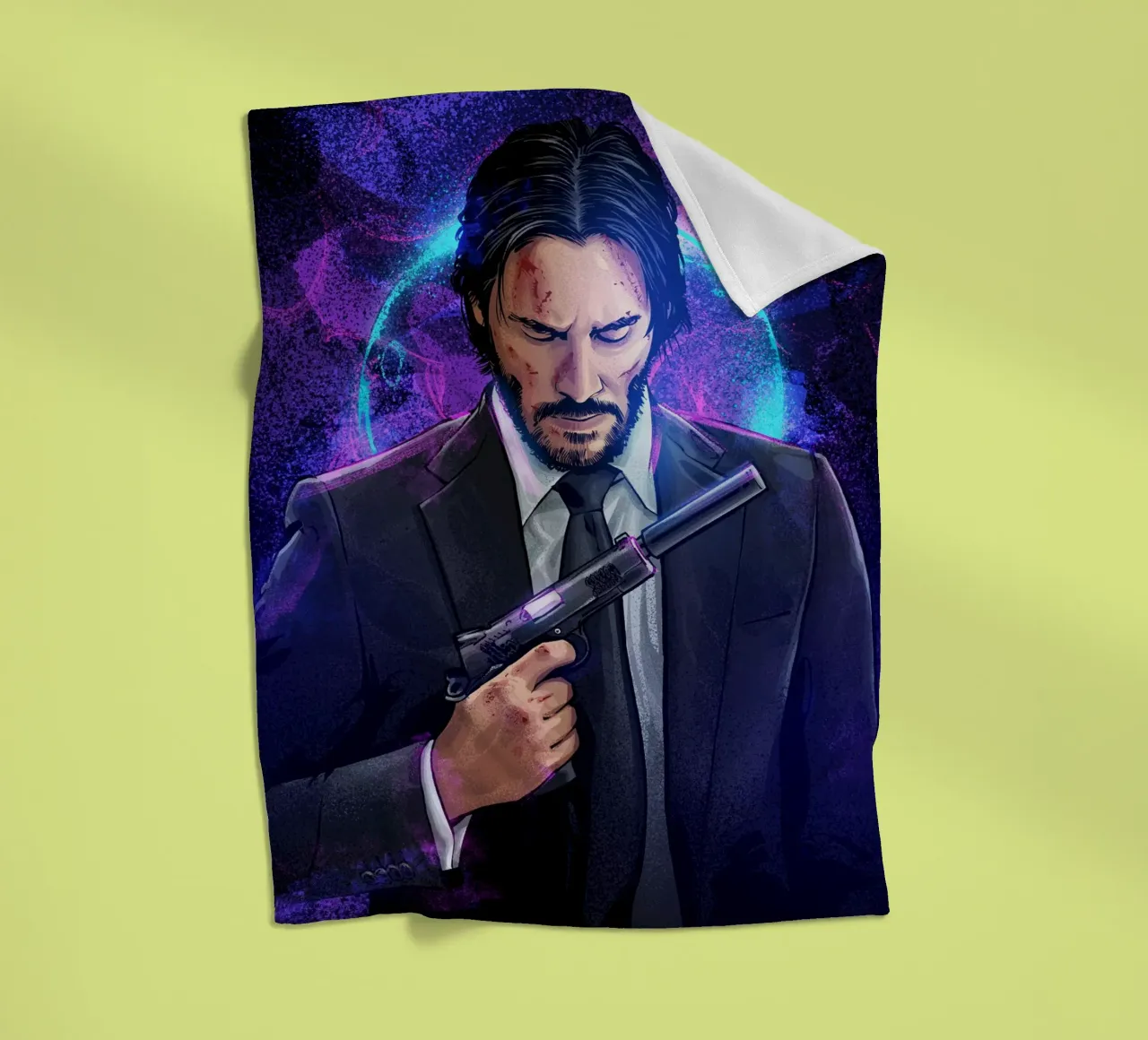 John Wick Fleecedecke von nabakumov