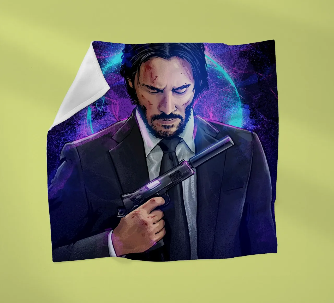 John Wick Fleecedecke von nabakumov