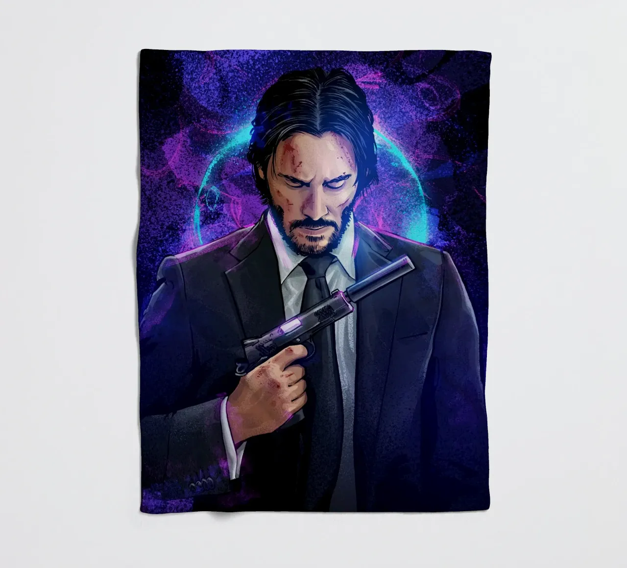 John Wick Fleecedecke von nabakumov