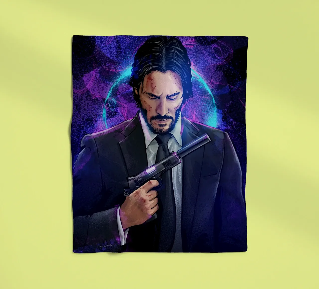 John Wick Fleecedecke von nabakumov