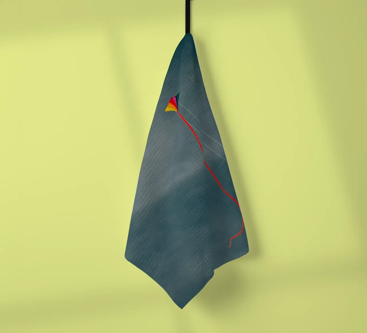 kite flying color torchon de juli