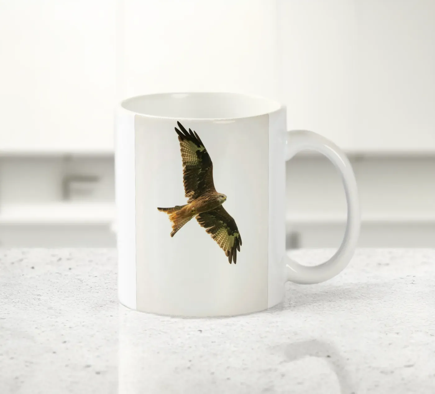 flying eagle Keramik Tasse von juli