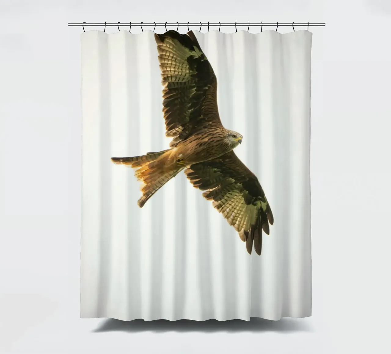 flying eagle Duschvorhang von juli