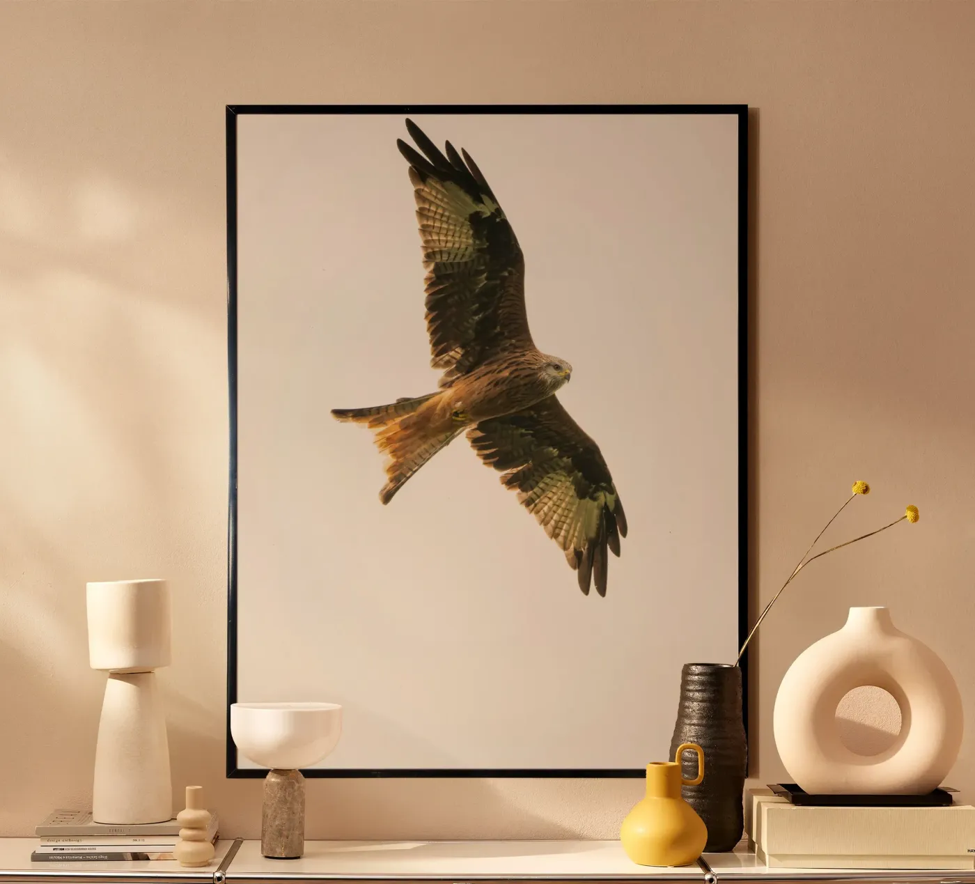 flying eagle Poster von juli