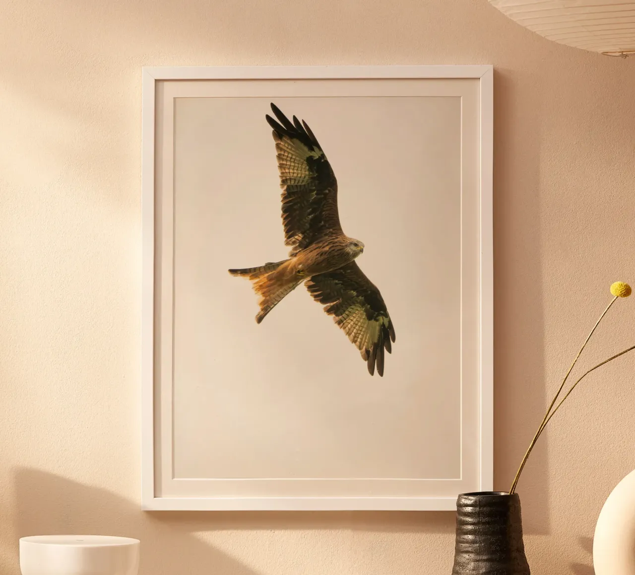 flying eagle poster by juli