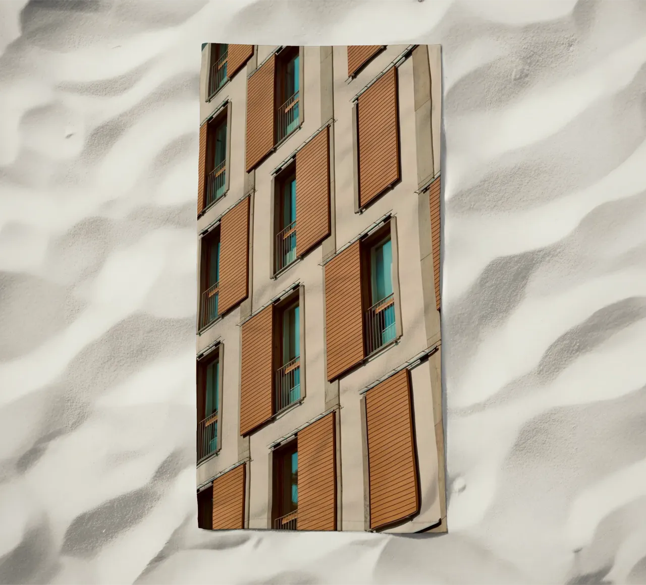 striped window building telo mare da juli