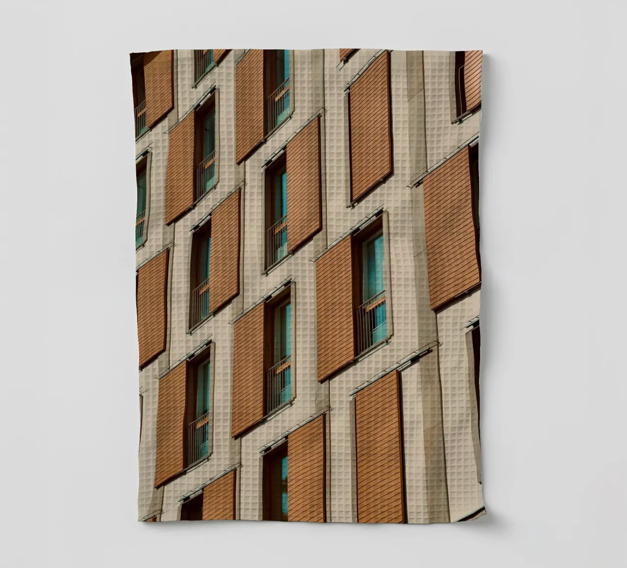 striped window building torchon de juli