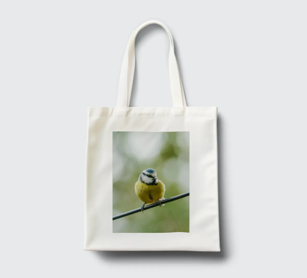 bird on the branch borsa in juta da juli