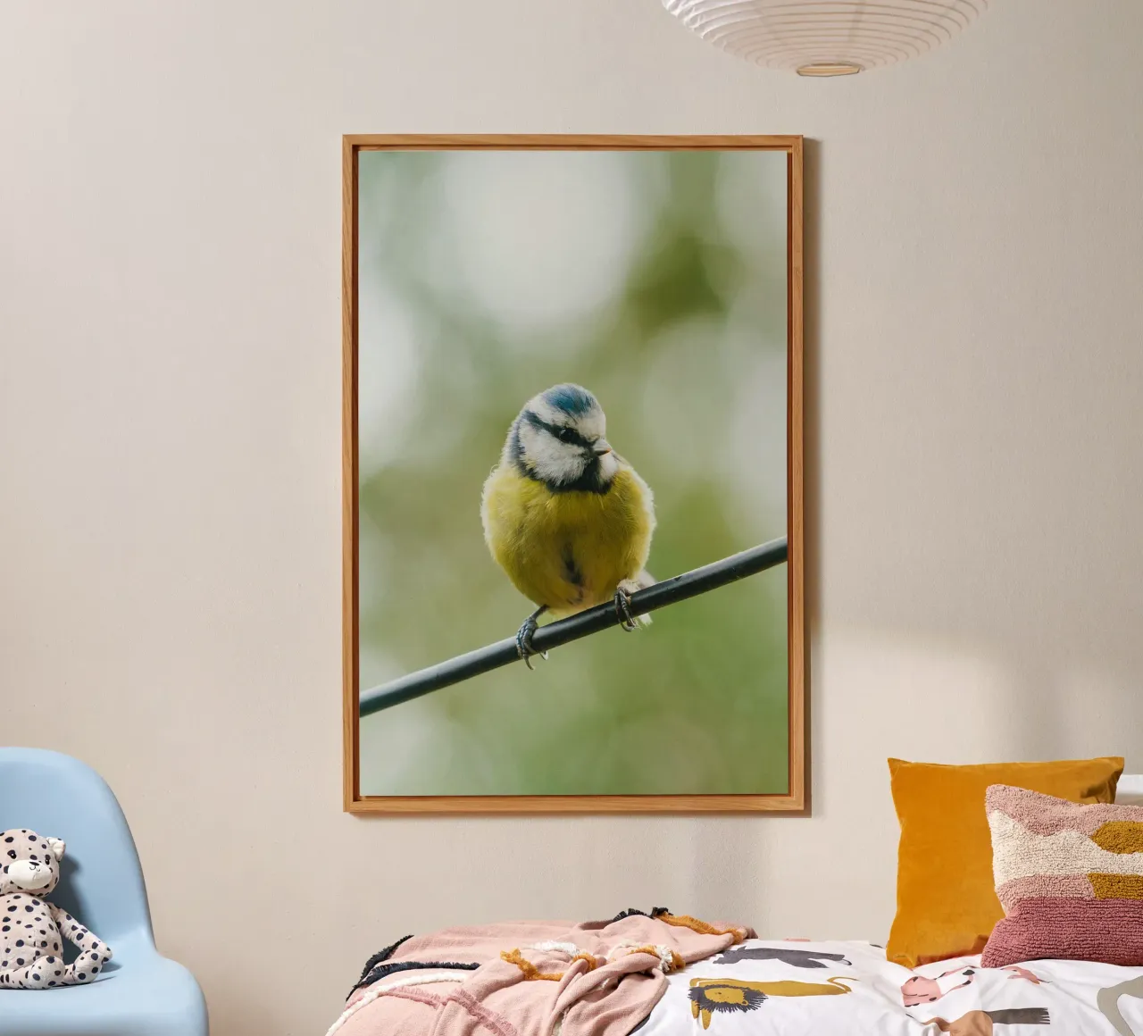 bird on the branch alluminio dibond da juli