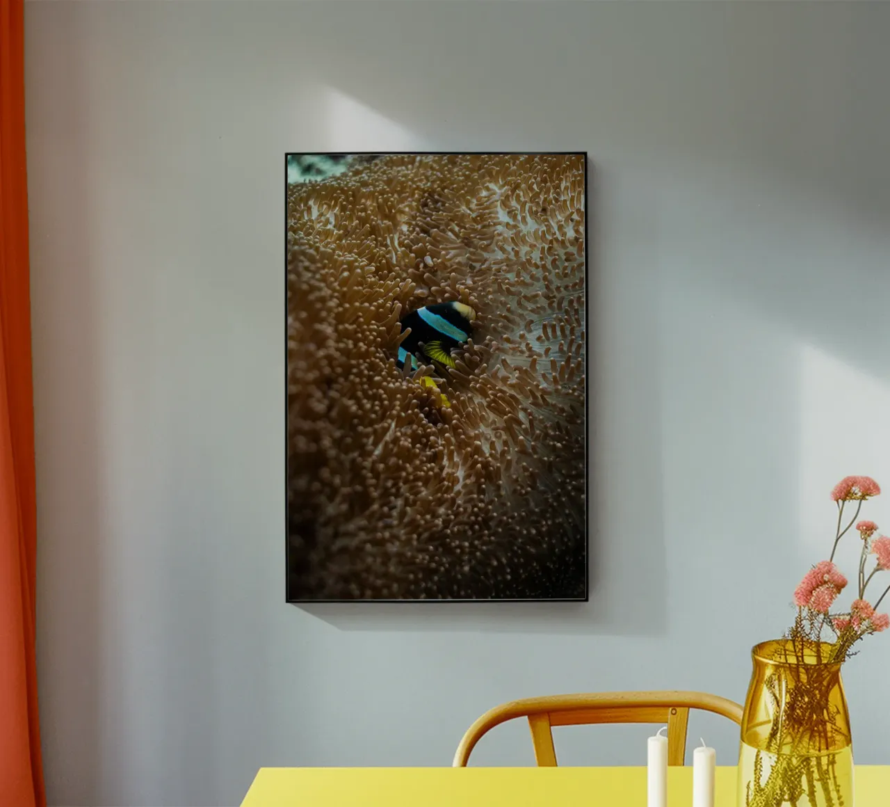 fish lying in the sea plexiglass da juli
