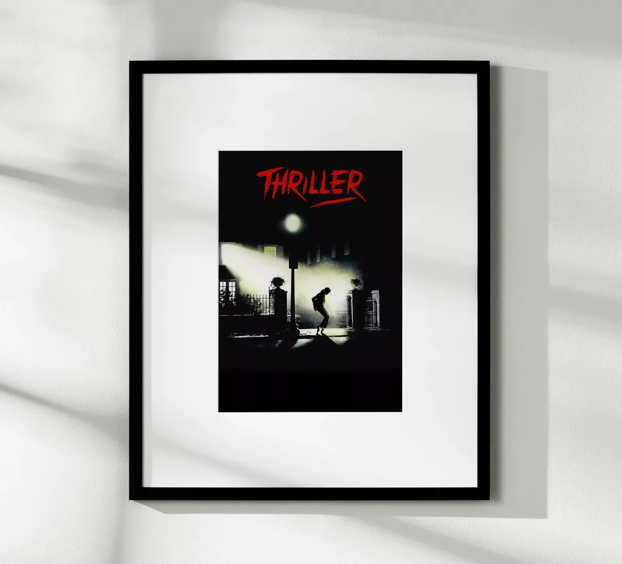 Thriller poster con telaio in alluminio da Ads Libitum