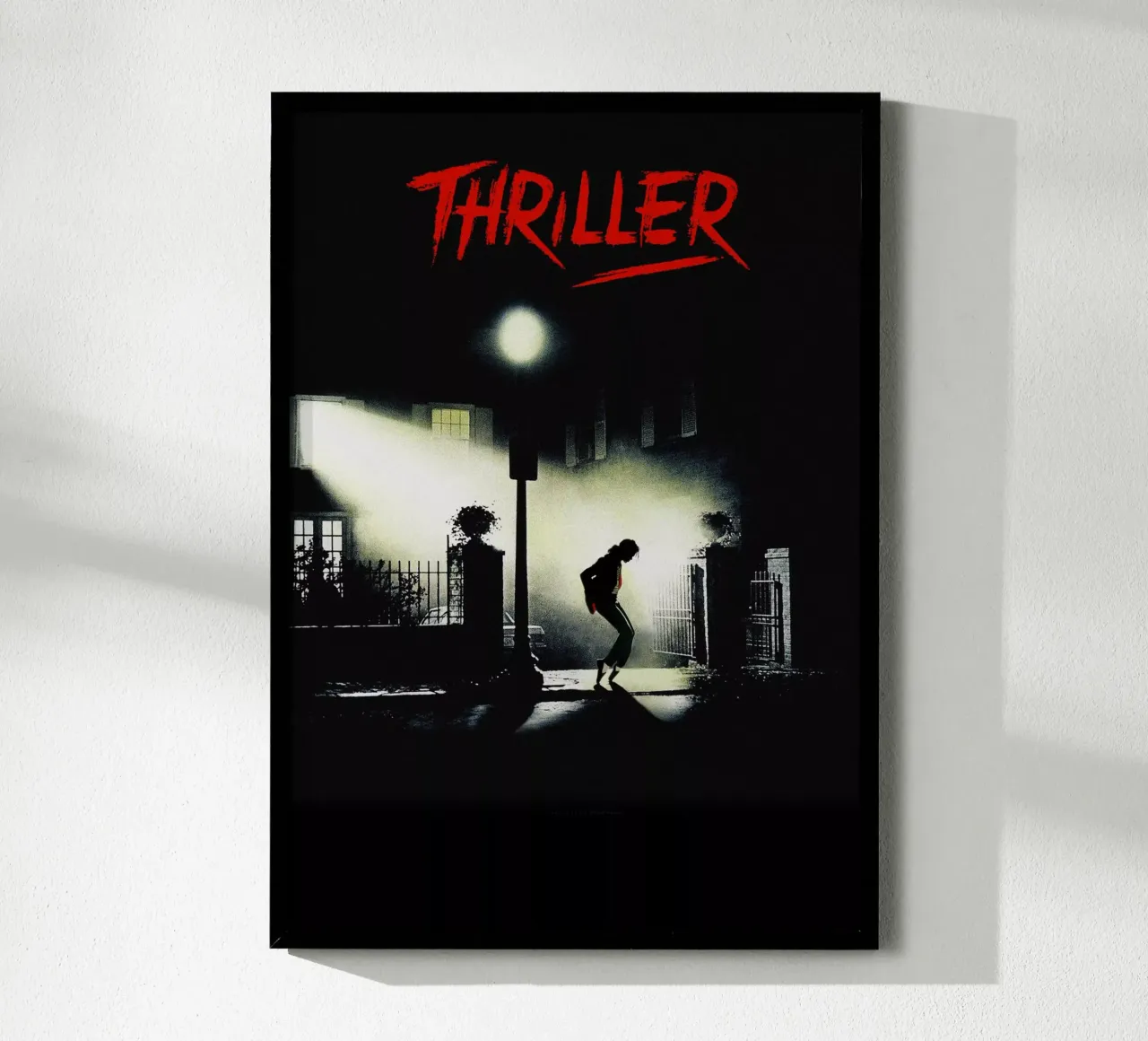 Thriller poster con telaio in alluminio da Ads Libitum