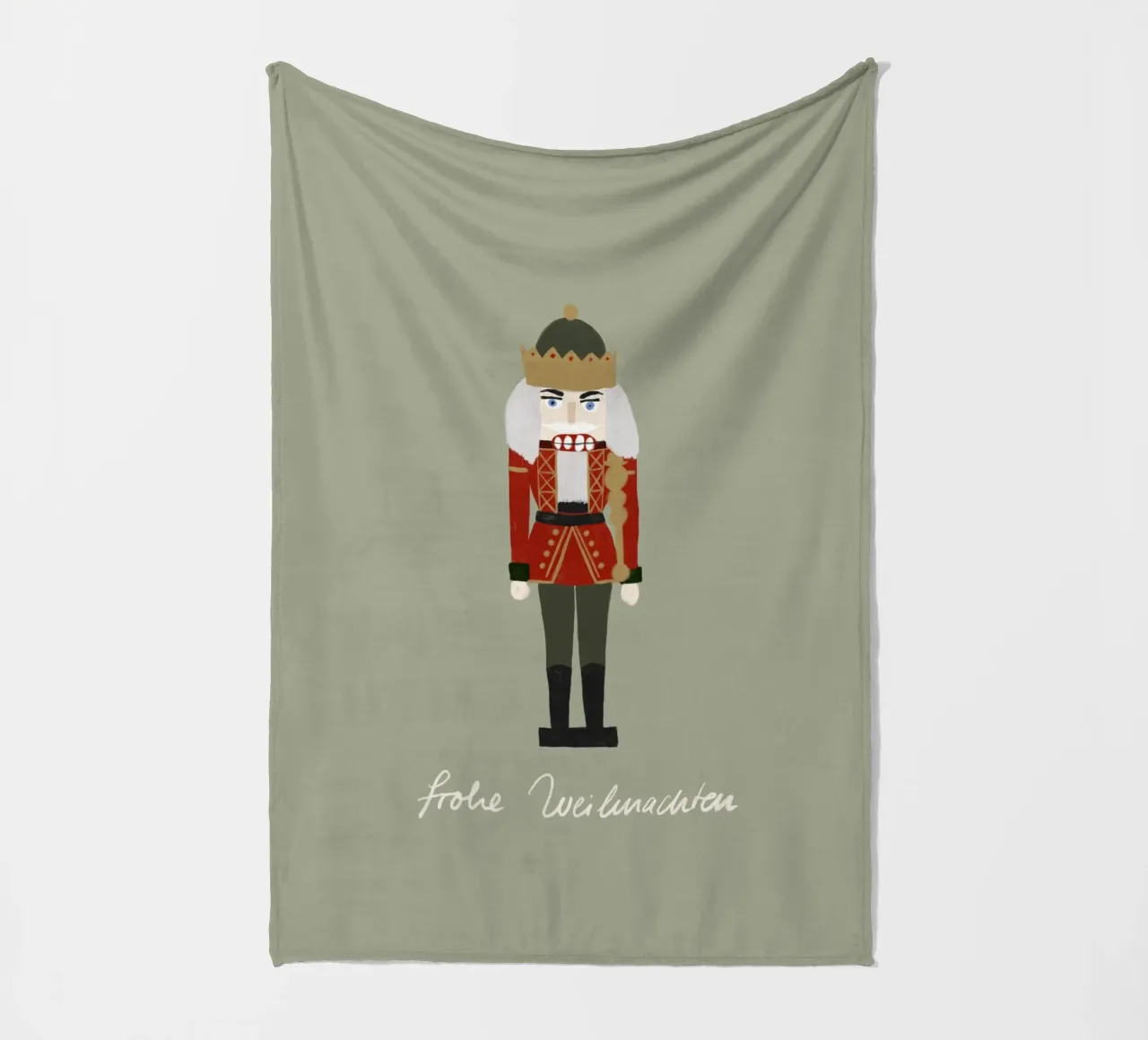Nussknacker Weihnachten coperta in pile da Sophie Augustin Illustration