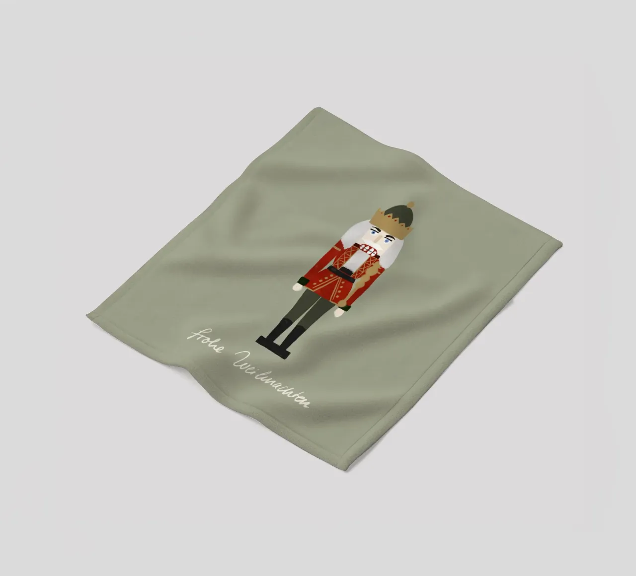 Nussknacker Weihnachten coperta in pile da Sophie Augustin Illustration