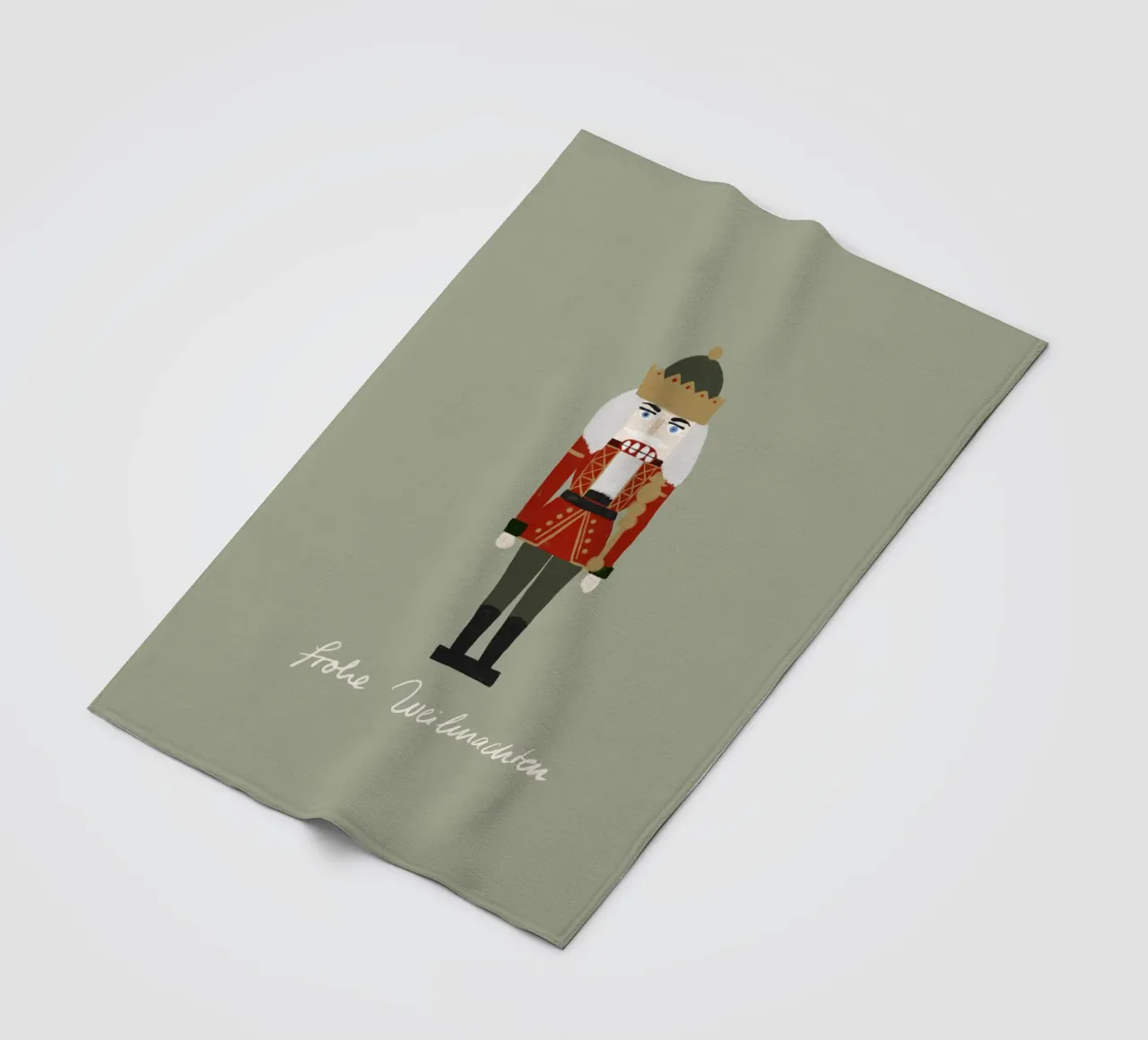 Nussknacker Weihnachten coperta in pile da Sophie Augustin Illustration