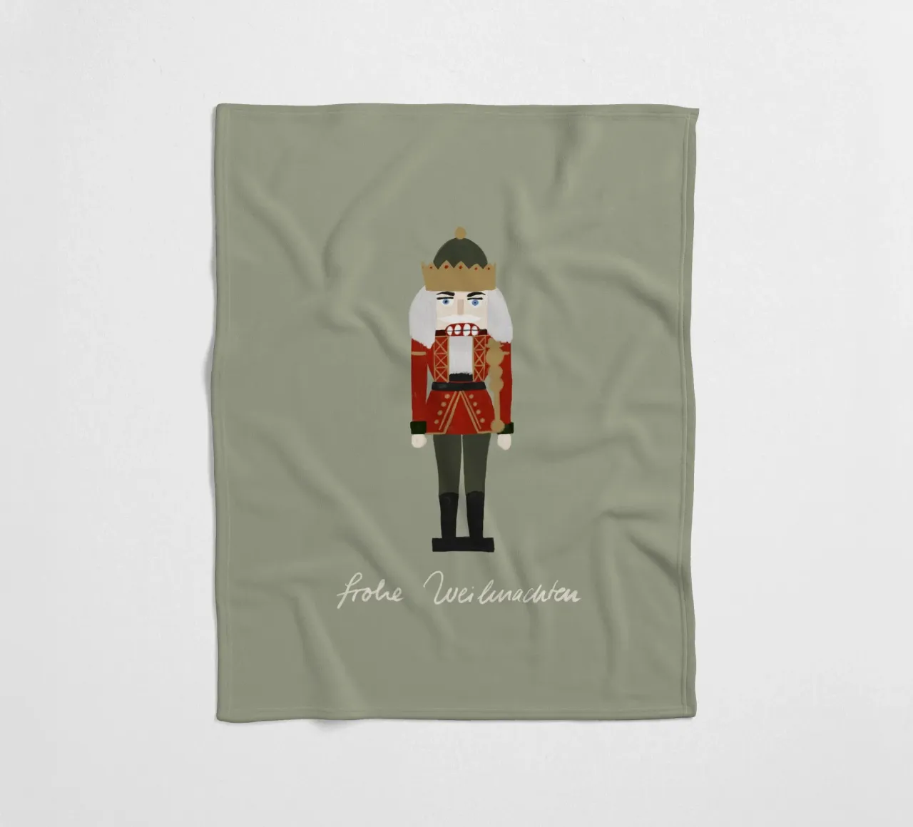 Nussknacker Weihnachten coperta in pile da Sophie Augustin Illustration
