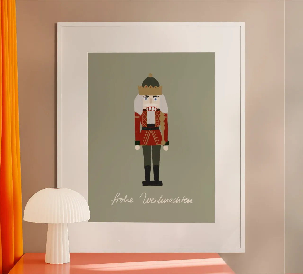 Nussknacker Weihnachten carta hahnemühle da Sophie Augustin Illustration
