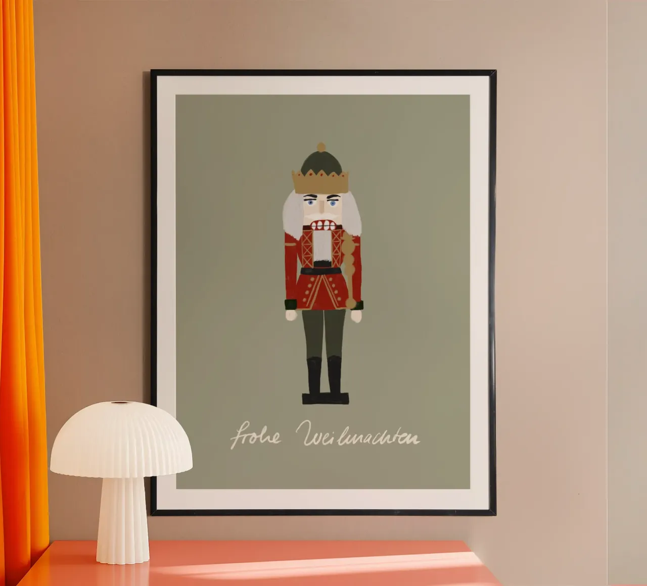 Nussknacker Weihnachten carta hahnemühle da Sophie Augustin Illustration