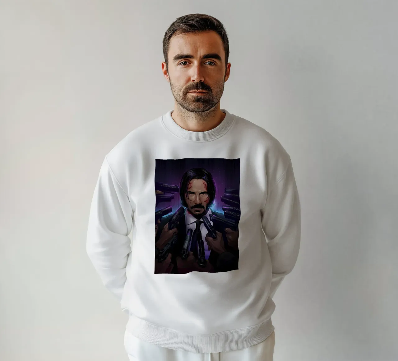 John Wick sweatshirt by nabakumov